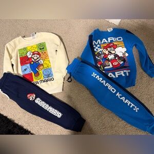 Nintendo Super Mario Kids Jogger Set - Blue and Navy